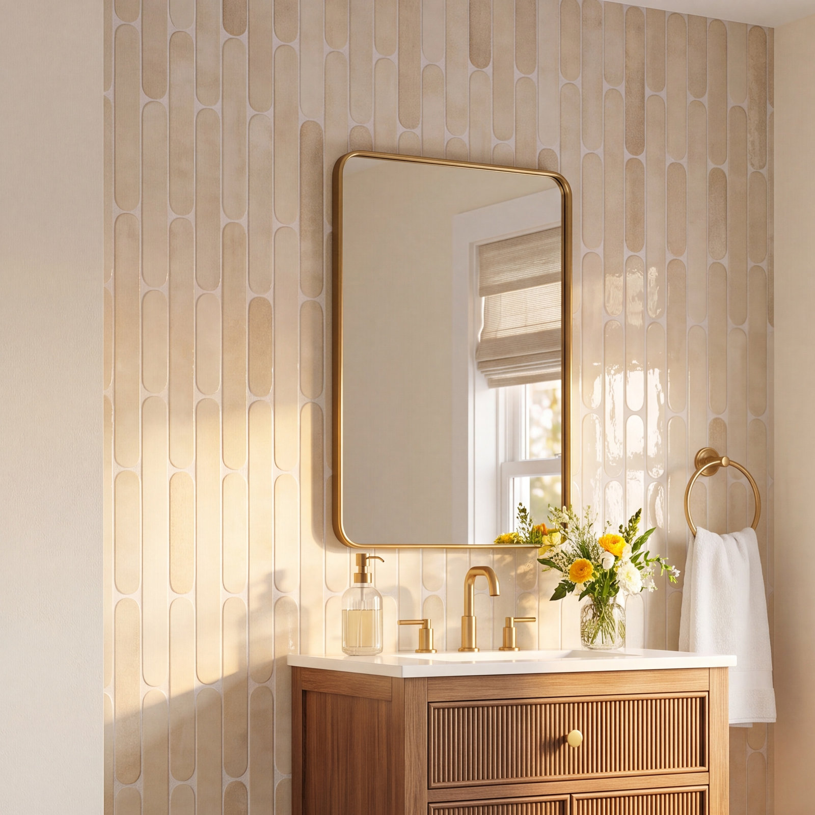 Metropolitan 2" x 10" Ceramic Subway Tile, Beige