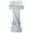 Lippa 47.25'' Glass Top Console Table