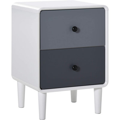 Abdul-Qaadir 39.8cm W Manufactured Wood Bedside Table