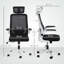 Mesh Office Chair with Headrest-315177700