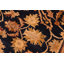 Tapis oriental bleu en laine noué à la main 8 pi 2 po x 9 pi 11 po Baccio