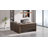 Biondi L-Shaped Executive Desk with File Cabinet