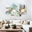 «Colors In Abstract», reproduction d'art sur toile-1091798020