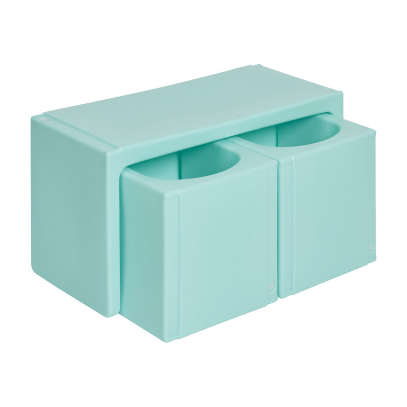 Ensemble 3 pièces ECR4Kids Tri-Me, Turquoise