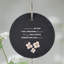 Borries Waterproof Slate Circle Grave Marker People Memorial Plaque