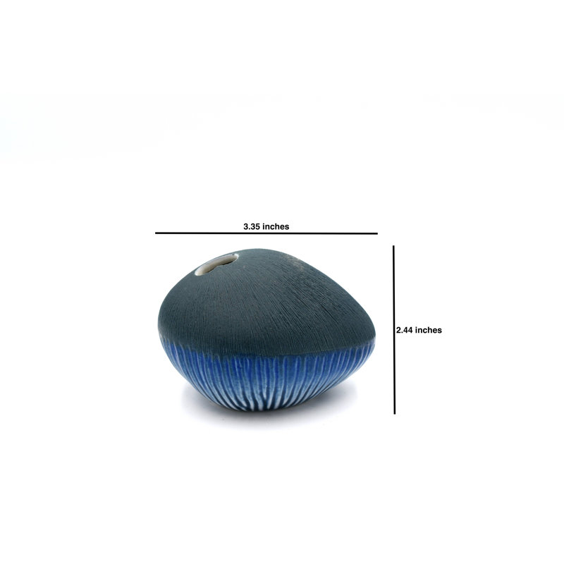 Vase de table Pipperidge, H 2,4 po x l 3,4 po x P 2,6 po