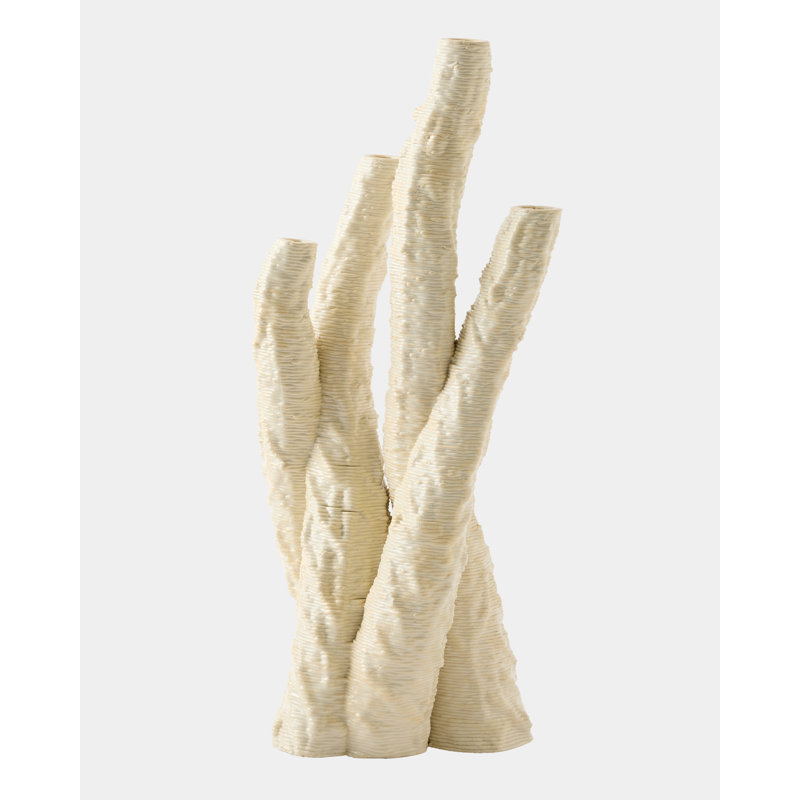 Coral Handcrafted Table Vase