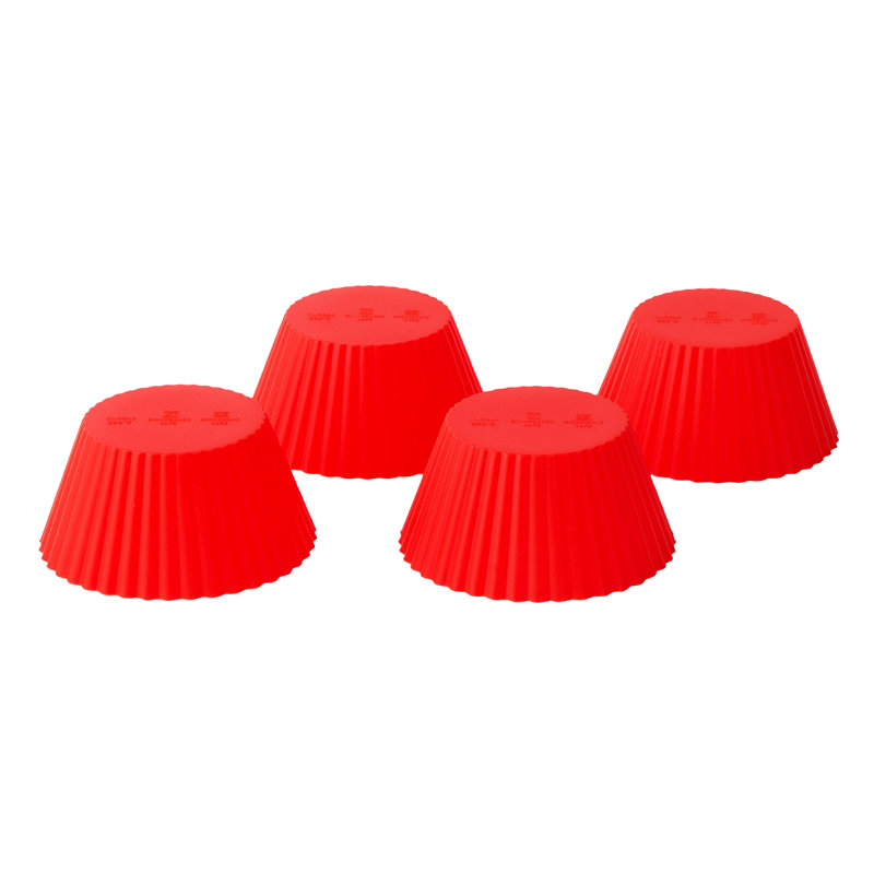 Bakelicious Non-Stick Silicone Baking Cup with Lid