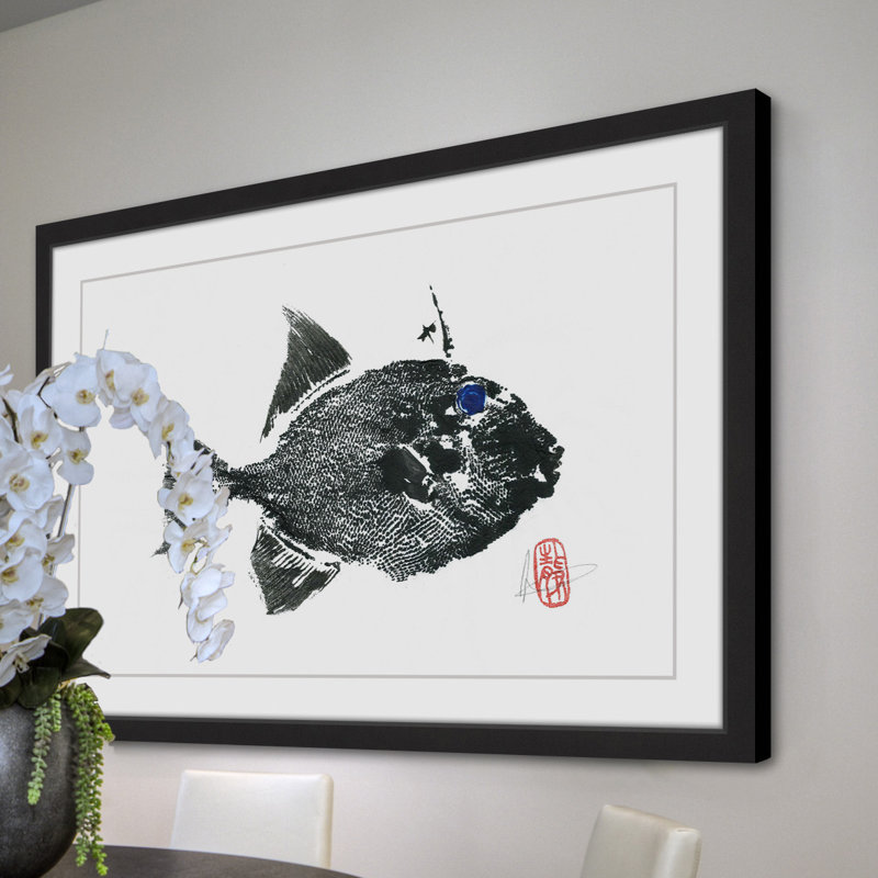 « black is me », reproduction d’art encadrée, H 30 po x l 45 po x P 1,5 po