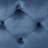 Dark Blue Modern With Button- Upholstery And Strong Tempered Glass, 29.42" W X D 14.91" H Velvet Embellishment, Blue, Glass Top, Class, 30" 14.5