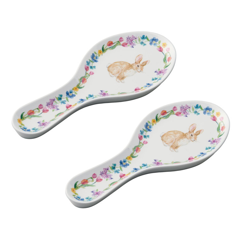2-Piece Hello Easter Spoon Rest
