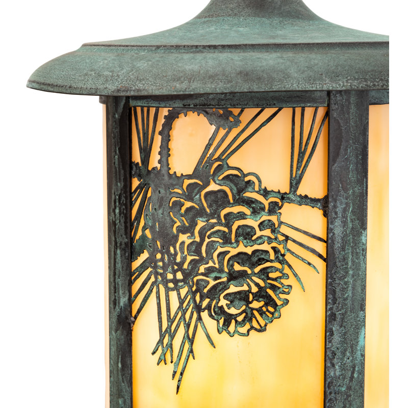 Luminaire suspendu cylindrique de style lanterne à 1 lumière Sarina