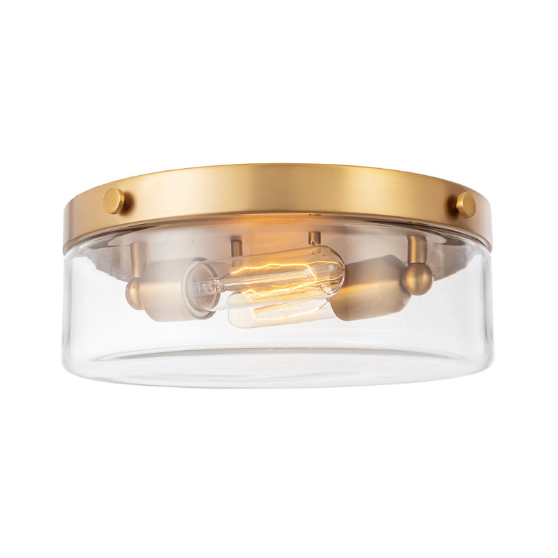 Aleanna Glass Flush Mount