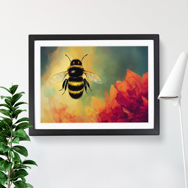 Bumble Bee Kitchen Decor | Bee Happy Print | Bumble Bee Print | Bee Kind  Print | Be Yourself | Bumble Bee Decor | Sunflowers Wall Art