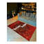 Tapis décoratif texturé à motif texturé «Bourgogne»-1993620013