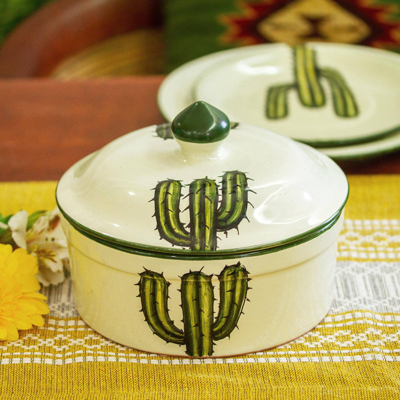 Union Rustic Runyon Ceramic Divided Serving Dish