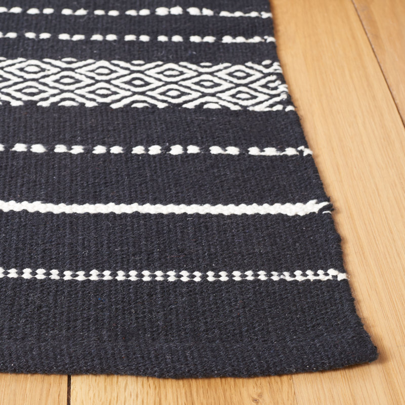 Josie Flatweave Cotton Striped Indoor Rug, Rectangle 3' x 5'