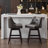 26'' PU Upholstered Swivel Bar Counter Stool With Solid Wood Frame(Set Of 2)-111923583