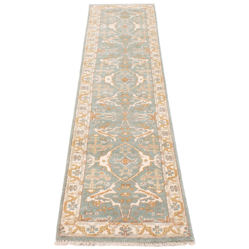 Tapis bleu clair One-of-a-Kind 2 pi 7 po x 11 pi 9 po New Age
