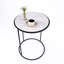 Nikelle Marble Top End Table-64373990-64283844