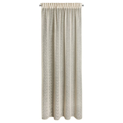 Semi Sheer Curtains Single Panel