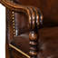 Sherwood Oak Leather Arm Chair