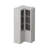 70.9" H Corner Storage Cabinet With Glass Doors