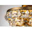 Luminaire suspendu semi-encastré en cristal Adeline