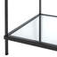 Table de bout avec rangement en verre Aphan-504151819