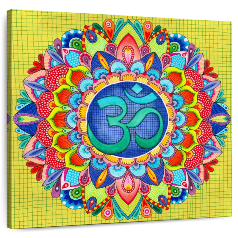 Om Mandala, H 24 po x l 24 po