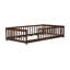 Lit simple en bois d'hévéa-1369602216