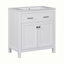 Meuble-lavabo moderne simple avec lavabo en céramique-408595089