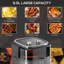 HOMCOM 6.5L Air Fryer Oven