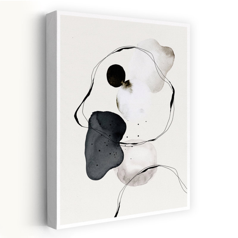 Art contemporain, art moderne abstrait, H 60 po x l 40 po
