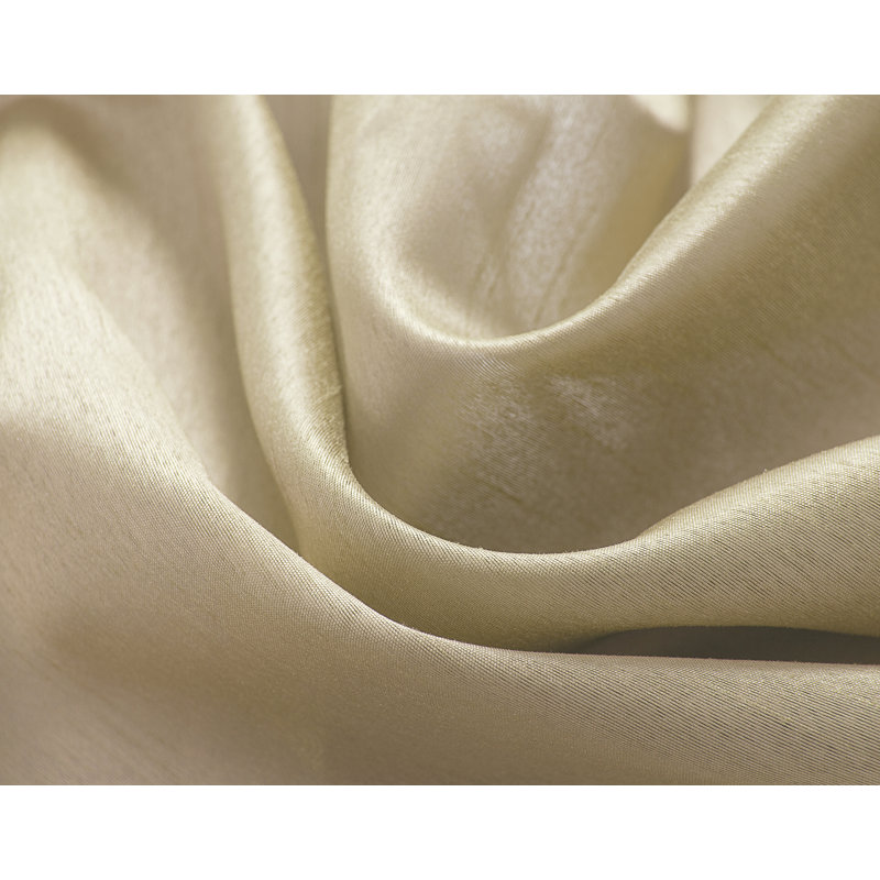 Panneau de rideau de fenêtre semi-transparent Alexzavier, Beige, l 54 po x L 95 po