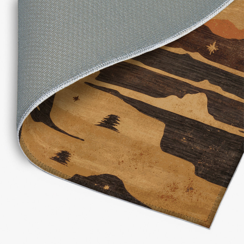 Tapis intérieur et extérieur Scarlet Plateau, Rectangle 9 pi x 12 pi