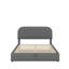 Upholstered Platform Bed With Hydraulic Storage System-1824489873-1824489875