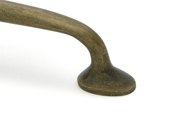 Moore Handle Pull, 3.8", Burnished Brass