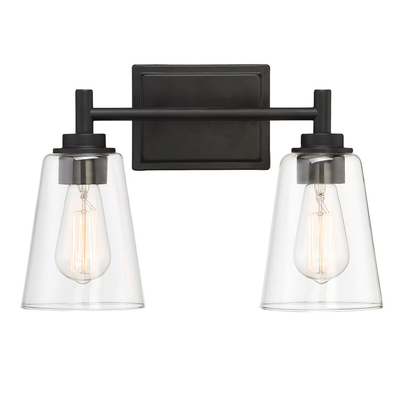 Ledet 2 - Light Dimmable Vanity Light, Matte Black