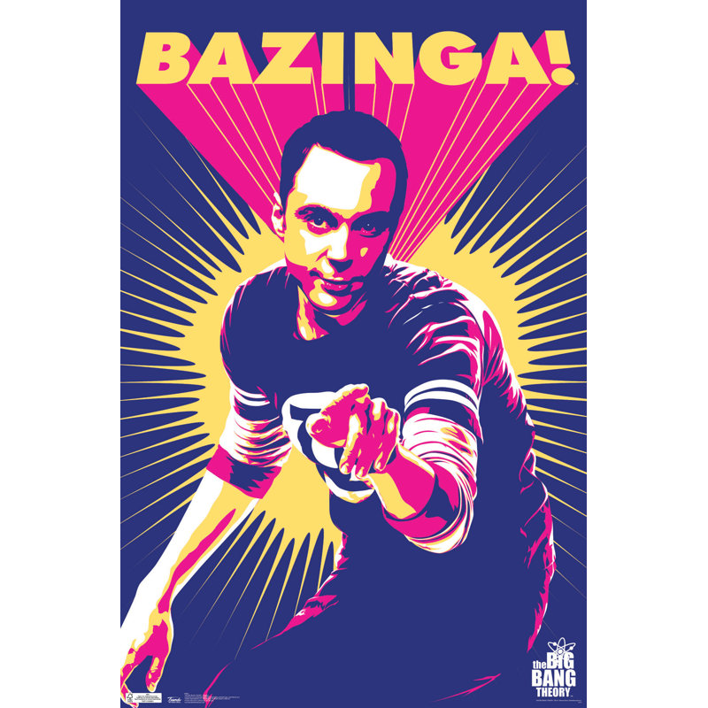 « big bang »-impression sur papier sheldon
