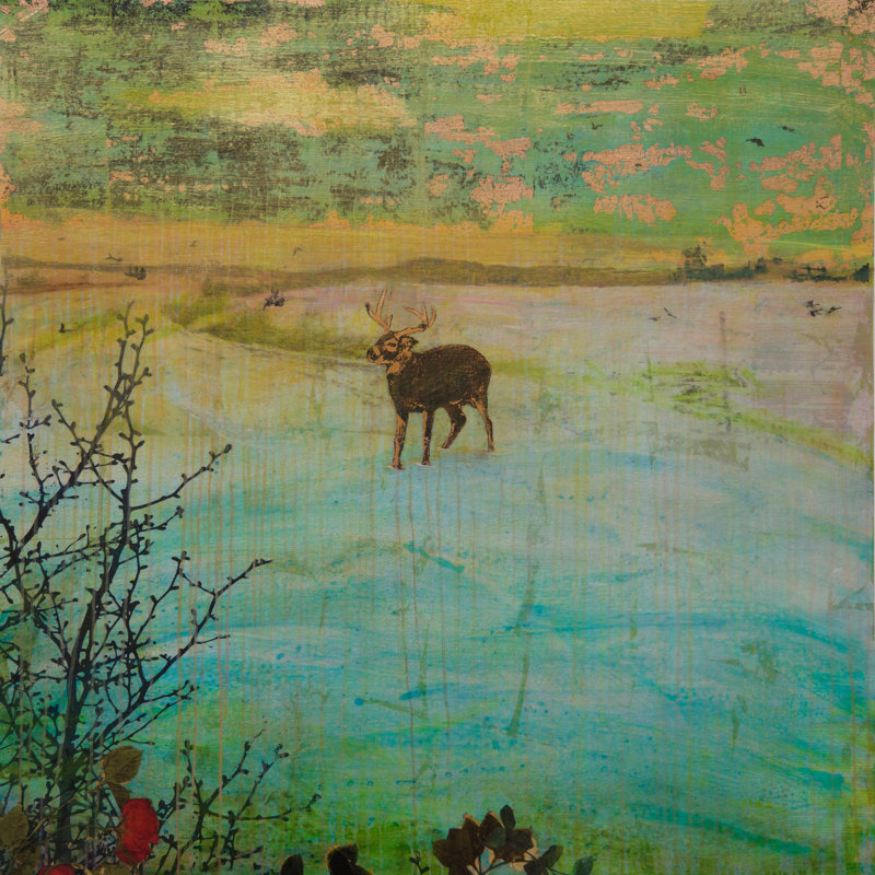Wrapped Canvas Painting, 101cm H x 101cm W x 3.81cm D