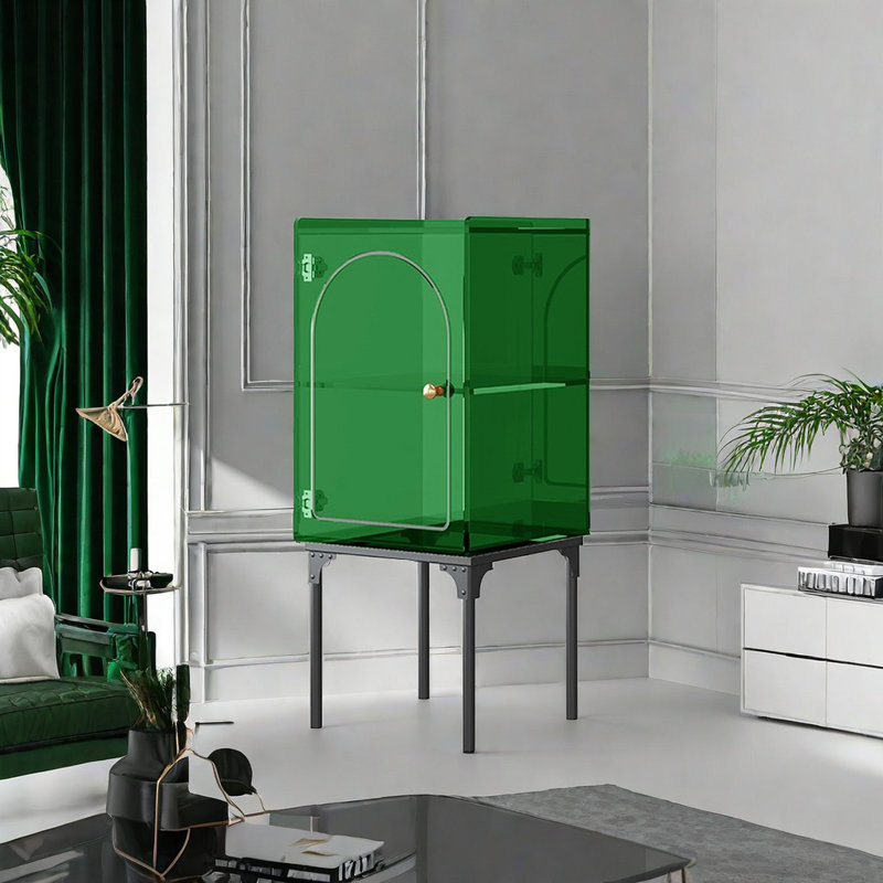 Buffet décoratif Thida, Vert