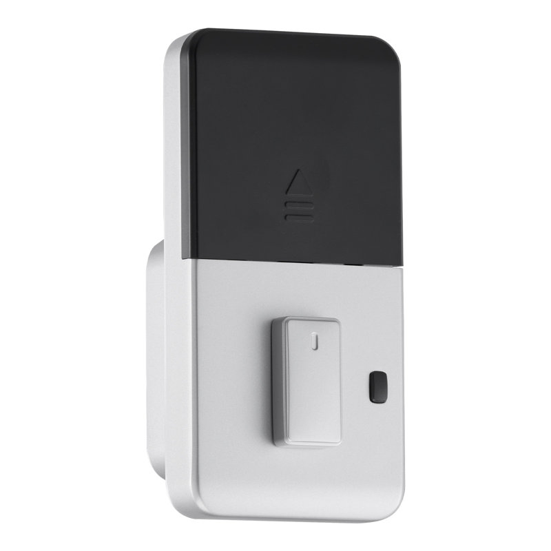 Serrure de porte à empreinte digitale, pêne dormant biométrique électronique avec conception pionnière Easy-Grip, verrouillage automatique, code unique, mot de passe anti-fouillis, serrure de porte d'entrée sans clé pour la maison, appartement, argent