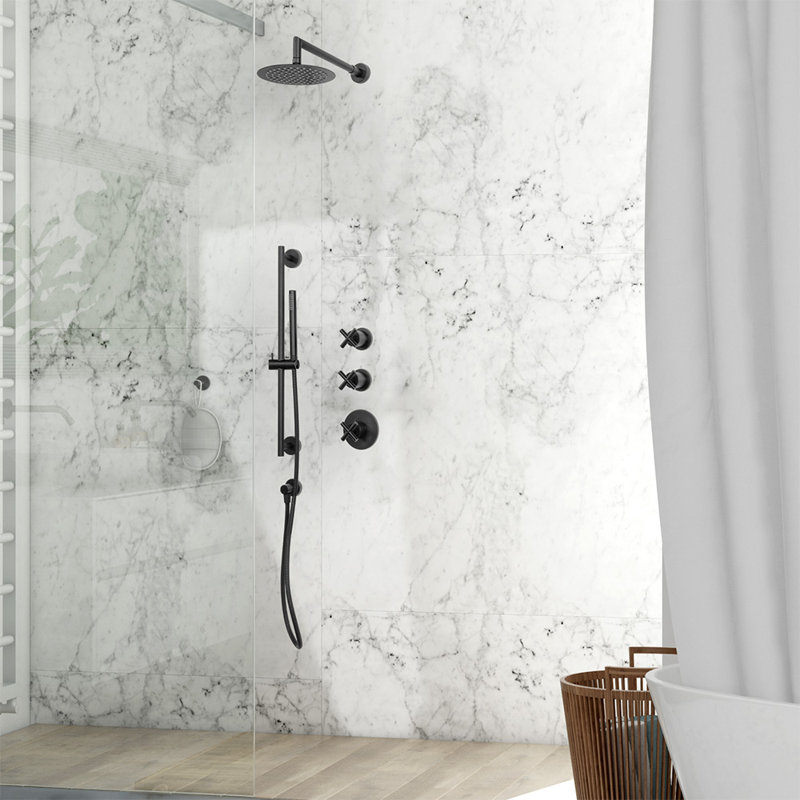 Eleganza 1885 Ceiling Or Wall Mount Shower Head, Polished Stainless Steel