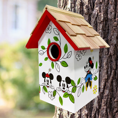 Mickey & Minnie Standard Birdhouse - Tree Time