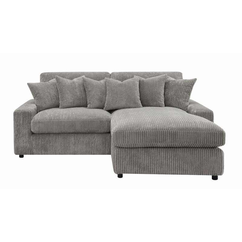 Sectional Sofa w/6 Pillows
