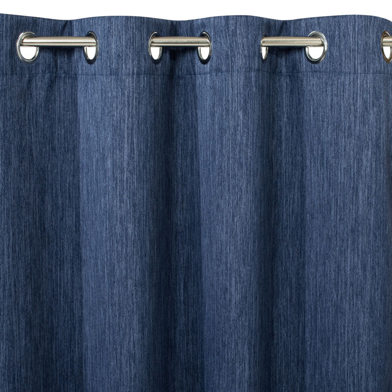 Haizlee Maximum Blackout Curtains Single Panel, Marine