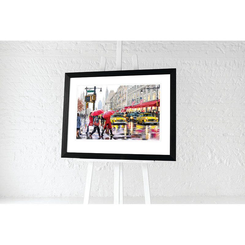 New York Shoppers by Richard Macneil - Single Picture Frame Print