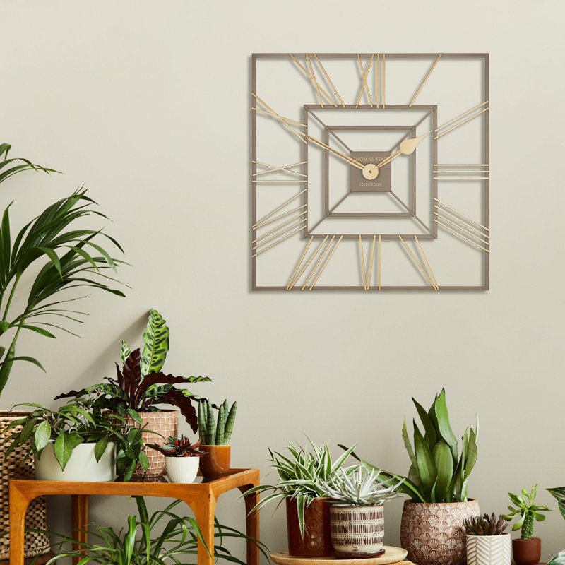 Metal Wall Clock