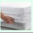Luxury Cotton DreamFit Fitted Sheet - 300 Thread Count, Deep Pocket, Breathable & Silky Soft - Full Size White Bedding Essential